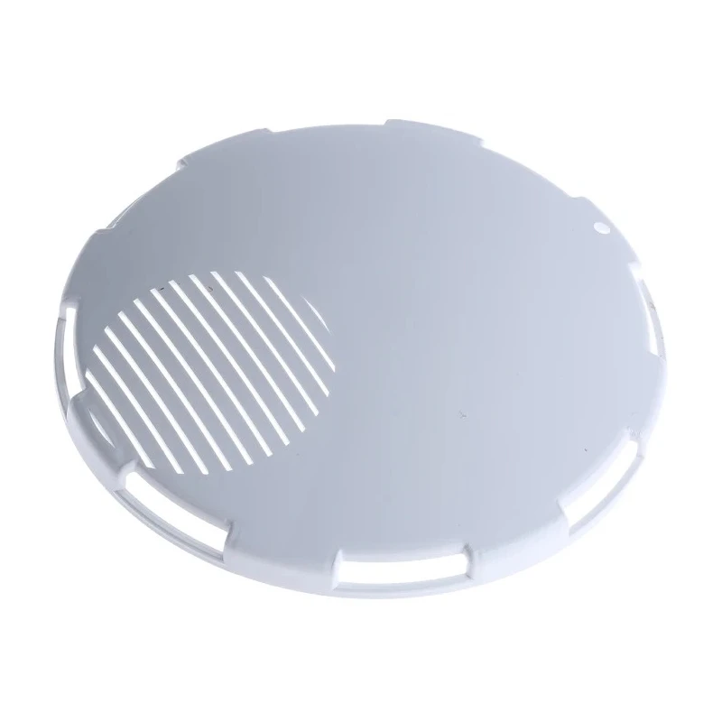 Cranford Controls White Red Cover Plate for Use with VSO Sounder Beacons VSO-CP-W