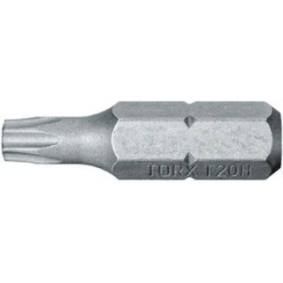 Facom Screwdriver Bit Set 6.35 mm Hex Drive Size T20, 25 mm Overall Length, Steel, 3-Piece EX120.J3