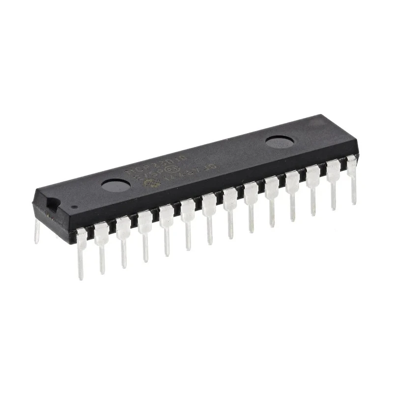 Microchip 16-Channel I/O Expander SPDIP 28 MCP23018-E/SP