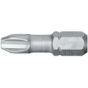 Facom Screwdriver Bit PH2 Size 1/4 in Drive, 25 mm Overall Length, Steel 3-Piece Set EP102T.J3