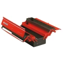 Facom 5 Drawer Metal Tool Box Black Red 560 mm Length 220 mm Width 238 mm Height BT.13GPB
