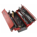 Facom 5 Drawer Metal Tool Box Black Red 560 mm Length 220 mm Width 238 mm Height BT.13GPB