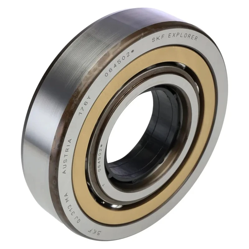 SKF Single Row Angular Contact Ball Bearing 65 mm ID 140 mm OD 33 mm Race Width QJ 313 MA