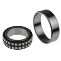 SKF Tapered Roller Bearing 70 mm ID 110 mm OD Race Width 30 mm Flanged NN 3014 KTN/SP