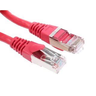 Decelect Cat5e Ethernet Cable 2 m Unscreened UTP Red PVC CR503NB2CRG