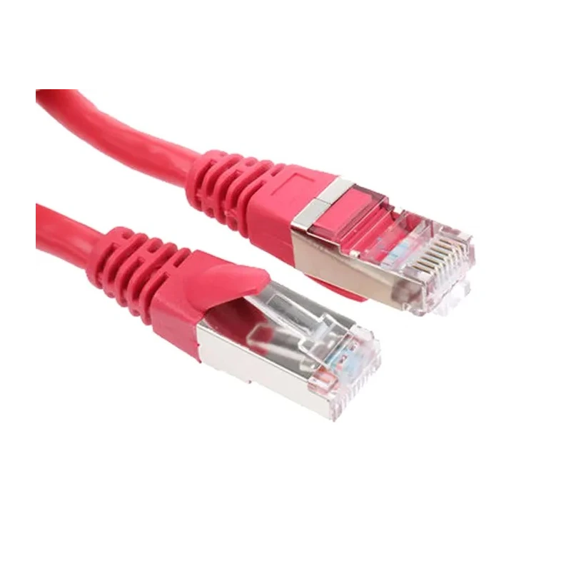 Decelect Cat5e Ethernet Cable 2 m Unscreened UTP Red PVC CR503NB2CRG