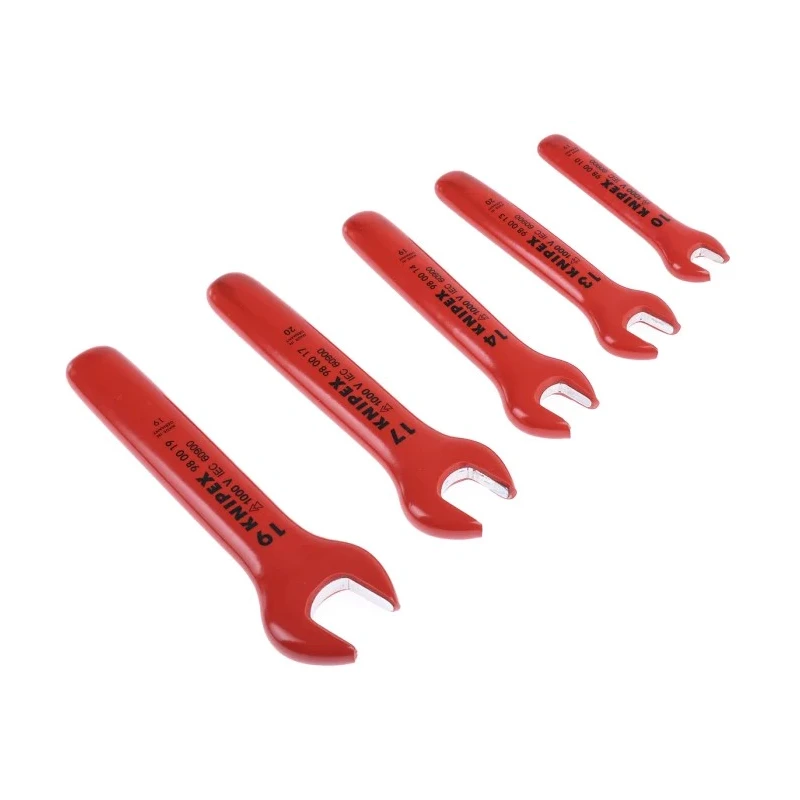 Knipex Polyester Fabric Tool Roll IEC 60900 DIN EN 60900, 1000V Insulated with 15 Electrician's Tools 98 99 13