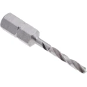 RS PRO HSS Twist Drill Bit 2.5mm Drill Bit Size Hex Shank 6.3mm Overall Length 38mm 669-9362