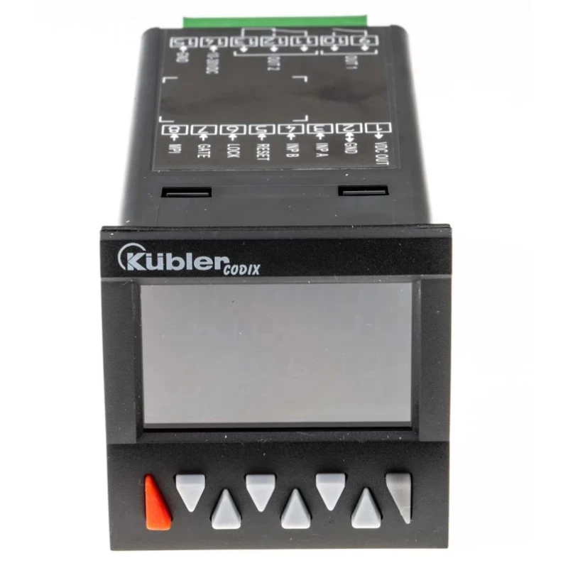 Kubler CODIX 924 6 Digit LCD Digital Counter Multifunction Tachometer Timer 10-30 VDC IP65 6.924.0103.300