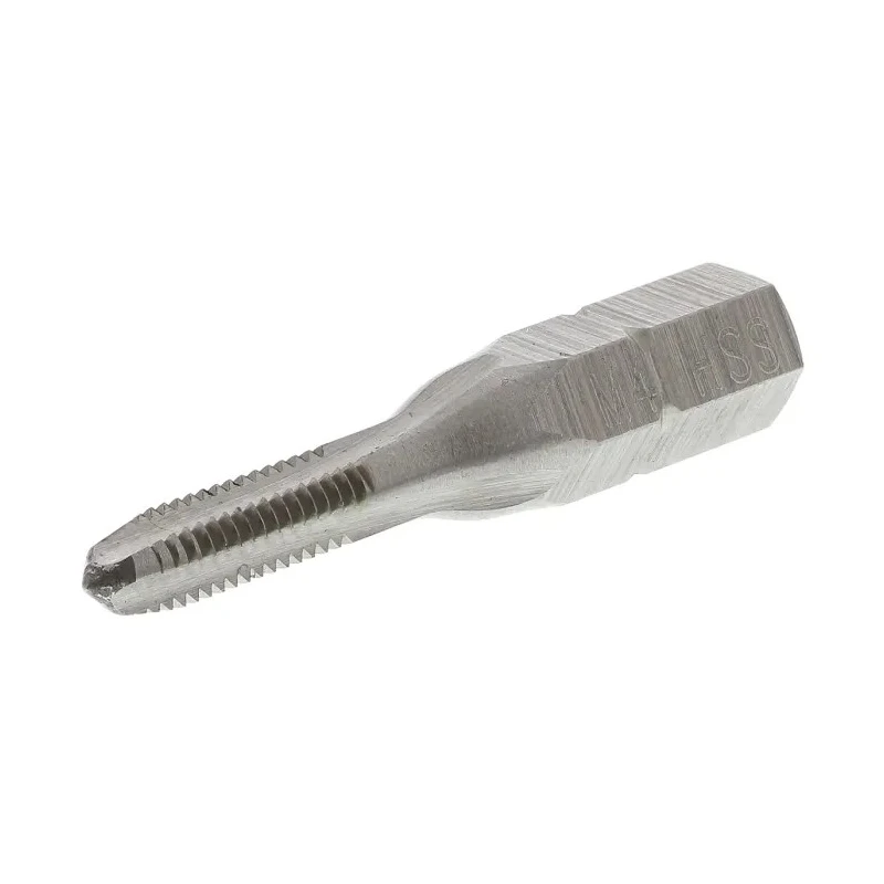 RS PRO Threading Tap, M4 Thread, Metric Standard, Hexagon Drive, HSS, 35mm Length, Hand Tap 669-9381