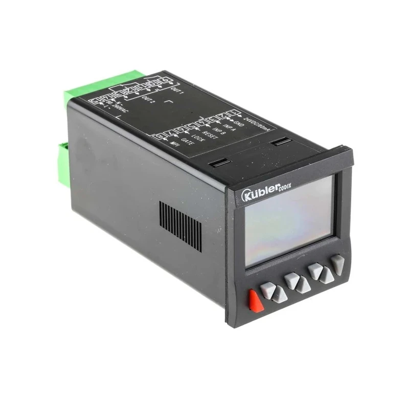 Kubler CODIX 924 Panel Mount Digital Multifunction Counter 6 Digit LCD 85mm Digit Height 100-240VAC 6.924.0103.000