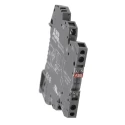 ABB R600 Series Interface Relay DIN Rail Mount 24V ac/dc Coil SPDT Contact 6A Switching Current 1SNA645001R0300 RB121-24VUC