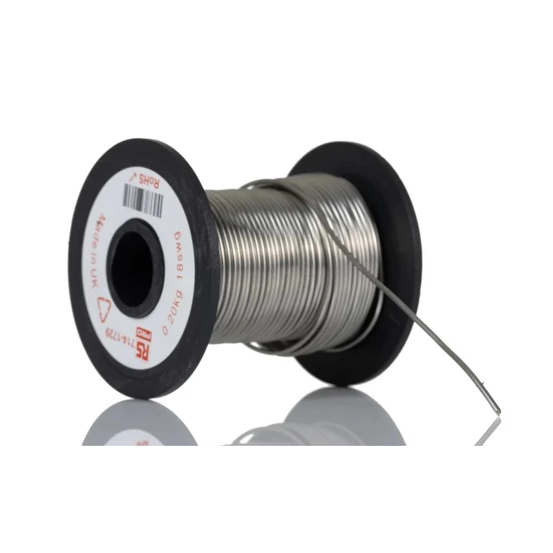 RS PRO Silver mm Resistance Wire, 20.5 m, Nickel Chrome Conductor, 1.22 mm Diameter, Max Operating Temp 1150°C 714-1729