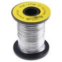 RS PRO Silver Hook Up Wire 0.56 mm Outside Diameter, 98 m Length, Nickel Chrome Conductor, Maximum Operating 714-1735