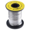 RS PRO Silver Hook Up Wire 0.56 mm Outside Diameter, 98 m Length, Nickel Chrome Conductor, Maximum Operating 714-1735