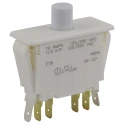 ZF Door Micro Switch Panel Mount DPDT Button 10A -40°C to 85°C E79-40A