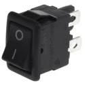 ZF DPST On-Off On-Off Rocker Switch Panel Nylon Housing 10A 250V AC Rectangular Actuator LRA32H2FBBNN