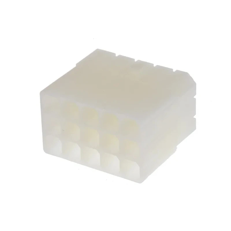 Molex STANDARD 0.093 in Female Connector Housing 15 Way 3 Row Straight Nylon Cable Mount 2.36mm Pitch 19-09-1152