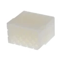 Molex STANDARD 0.093 in Female Connector Housing 15 Way 3 Row Straight Nylon Cable Mount 2.36mm Pitch 19-09-1152