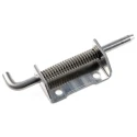 Pinet Raw Stainless Steel Concealed Hinge with Spring Loaded Pin, Bolt-On Fixing, 82 mm x 21 mm x 2.8 mm 12-A-3863