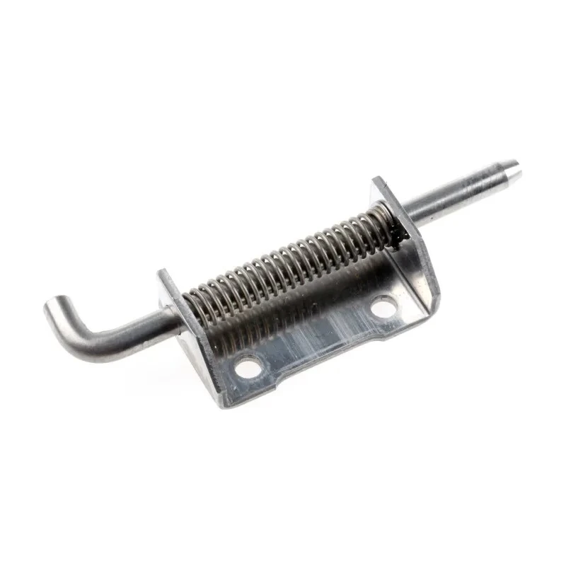 Pinet Raw Stainless Steel Concealed Hinge with Spring Loaded Pin, Bolt-On Fixing, 82 mm x 21 mm x 2.8 mm 12-A-3863