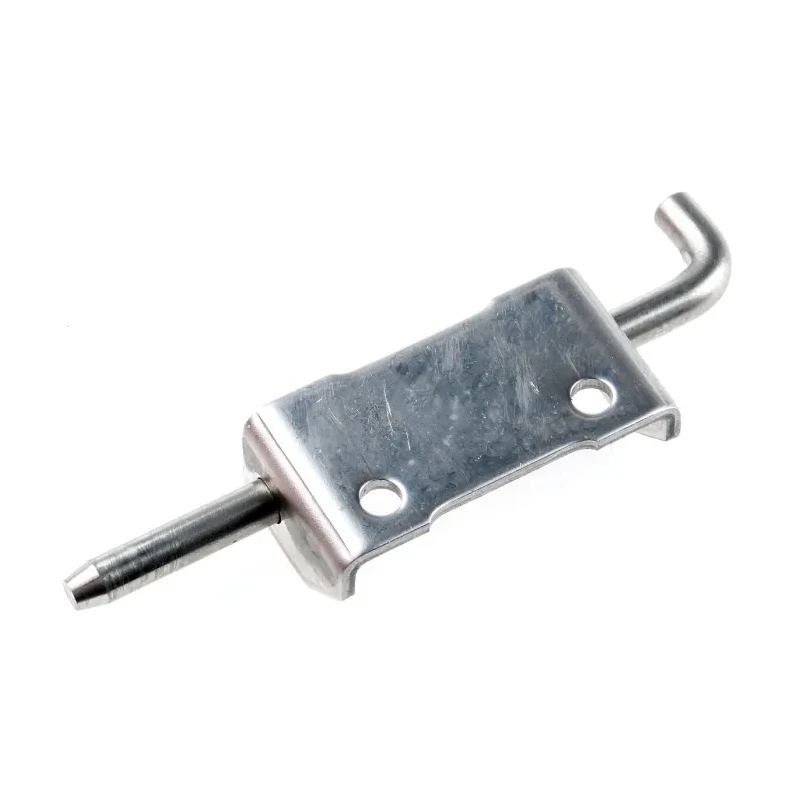 Pinet Raw Stainless Steel Concealed Hinge with Spring Loaded Pin, Bolt-On Fixing, 82 mm x 21 mm x 2.8 mm 12-A-3863