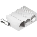 Molex STANDARD 0.093 in Series Vertical Through Hole PCB Header, 3 Contacts, 6.7 mm Pitch, 1 Row, Shrouded 15-31-1036