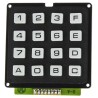 EOZ 16 Key Polycarbonate Keypad, 4x4 Layout, IP40 Rated, White Housing IP40