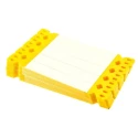 Brady Yellow Polypropylene Laminated Cable Labels 128 mm Width 128 mm Length 100 Per Pack LC-128X15-B7644