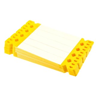 Brady Yellow Polypropylene Laminated Cable Labels 128 mm Width 128 mm Length 100 Per Pack LC-128X15-B7644