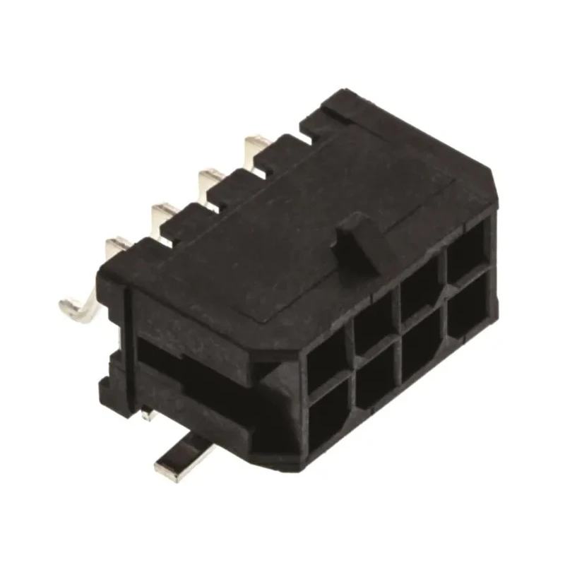 Molex Right Angle Surface PCB Header, 8 Contacts, 3 mm Pitch, 2 Row, Shrouded 43045-0809