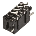 Molex Right Angle Surface PCB Header, 8 Contacts, 3 mm Pitch, 2 Row, Shrouded 43045-0809
