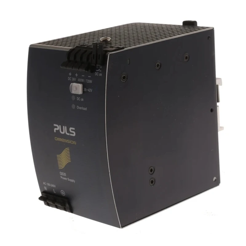 PULS DIMENSION Single-Phase Switched Mode DIN Rail Power Supply 240V AC Input, 42V DC, 13.3A Output, 480W QS20.361