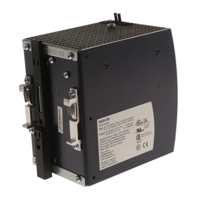PULS DIMENSION Single-Phase Switched Mode DIN Rail Power Supply 240V AC Input, 42V DC, 13.3A Output, 480W QS20.361