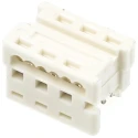 Molex 6-Way IDC Connector Female for Cable, 2 Row, 250V AC, 1.2A Current, Right Angle, Unshrouded 90327-0357