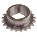RS PRO 21 Tooth Steel Taper Bush Sprocket 06 B-1 Chain Type with 63.91mm Pitch Diameter 22mm Width 183-221