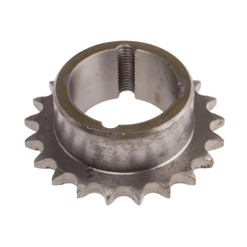 RS PRO 21 Tooth Steel Taper Bush Sprocket 06 B-1 Chain Type with 63.91mm Pitch Diameter 22mm Width 183-221