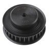 RS PRO Steel Timing Belt Pulley 9 mm Width 5 mm Pitch 28 Tooth PB PULLEY 5M-09MM 28T