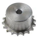 RS PRO 18 Tooth Pilot Bore Sprocket 06 B-1 Steel 9.53mm Bore Diameter 54.85mm Pitch Diameter 35mm Width 183-704