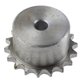 RS PRO 18 Tooth Pilot Bore Sprocket 06 B-1 Steel 9.53mm Bore Diameter 54.85mm Pitch Diameter 35mm Width 183-704