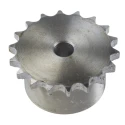 RS PRO 18 Tooth Pilot Bore Sprocket 06 B-1 Steel 9.53mm Bore Diameter 54.85mm Pitch Diameter 35mm Width 183-704