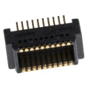 Molex SlimStack Series Straight Surface PCB Header 20 Contacts 0.5 mm Pitch 2 Row Shrouded 53916-0208