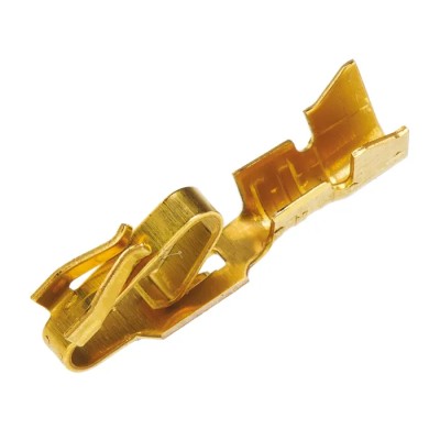 Molex 6838 Series Female Crimp Terminal, Gold Plated Phosphor Bronze Contact, 7A Current, 20 AWG Min / 18 AWG Max 08-58-0189