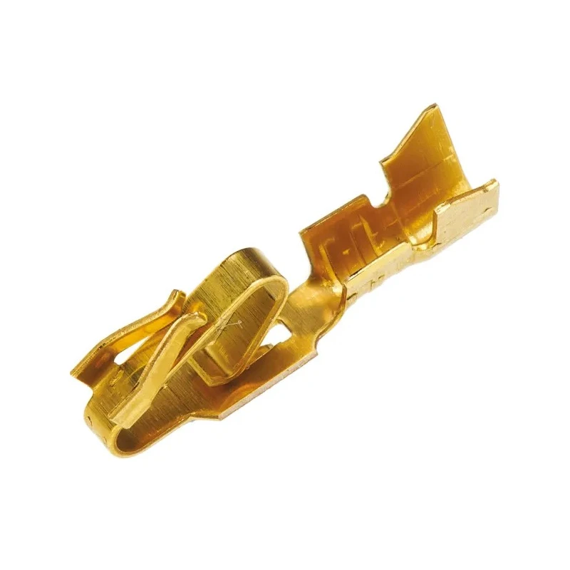 Molex 6838 Series Female Crimp Terminal, Gold Plated Phosphor Bronze Contact, 7A Current, 20 AWG Min / 18 AWG Max 08-58-0189
