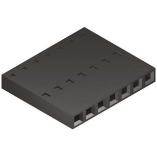Molex SL Female Connector Housing 2.54 mm Pitch 20 Way 1 Row Straight 50-57-9020