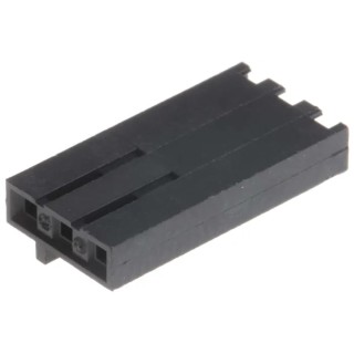 Molex SL Female Connector Housing 2.54 mm Pitch 3 Way 1 Row Straight 50-57-9203