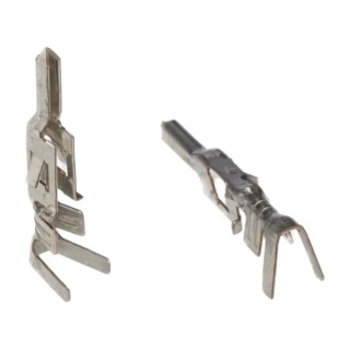 Molex 5558 Series Male Crimp Terminal, 16 AWG Min Crimp, 16 AWG Max, Tin Plated, Phosphor Bronze Contact 39-00-0084