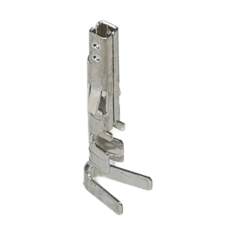 Molex 5556 Series Female Crimp Terminal, 24 AWG Min, 18 AWG Max, Tin-Plated Brass, 9A Current Rating, Model 39-00-0208
