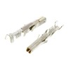Molex 5556 Series Female Crimp Terminal, Brass with Gold Plating, 9A Current, 22-28 AWG Wire Size, Crimp 39-00-0435