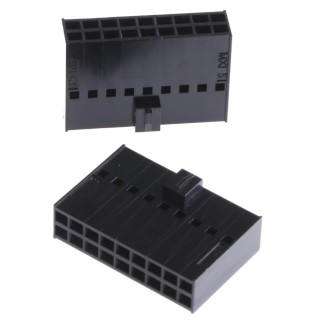 Molex C-Grid III Female Connector Housing 2.54 mm Pitch 18 Way 2 Row Straight 90142-0018
